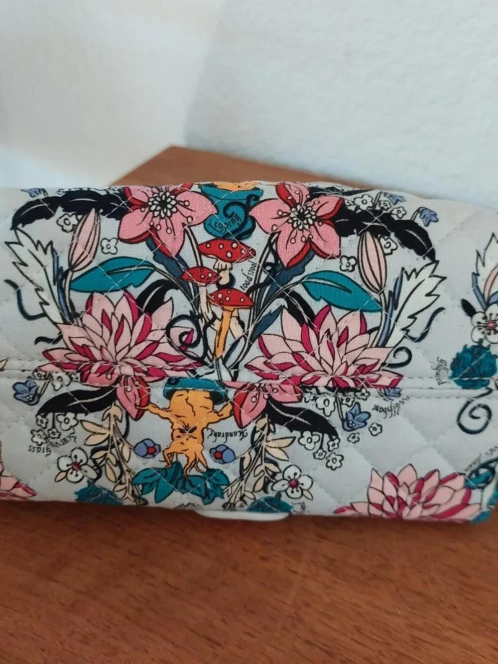 vera bradley herbology Harry Potter Hedwig's Magical Garden Makeup Bag with grap